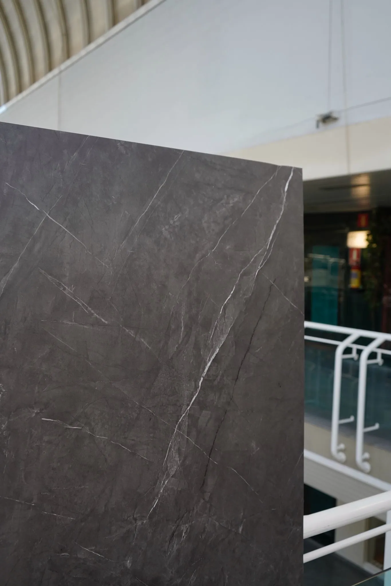 Bamboo Charcoal Gray Marquina Satinado view 2